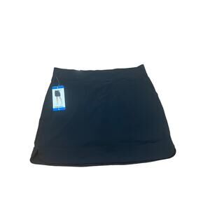 32 Degrees Cool, Black Athletic Skort, New With Tags NWT, Size L